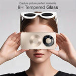 IMAK For Huawei Mate 80 Pro Max Camera Lens Protector Tempered Glass HD Clear Full Cover Lens Film (Black Version)