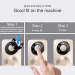 IMAK For Huawei Mate 80 Pro Max Camera Lens Protector Tempered Glass HD Clear Full Cover Lens Film (Black Version)