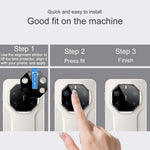 IMAK For Huawei Mate 80 RS Ultimate Camera Lens Protector Tempered Glass HD Clear Full Cover Lens Film (Black Version)
