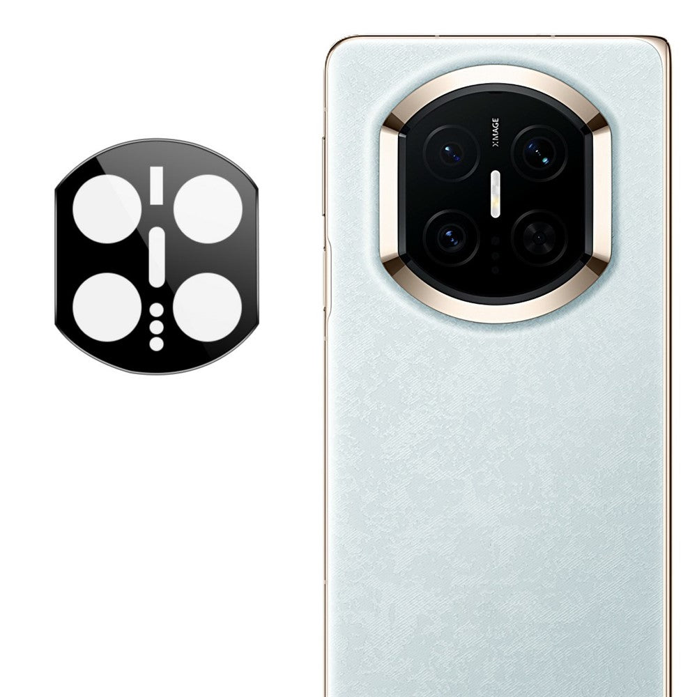 IMAK För Huawei Mate X7 Kameralinsskydd Härdat Glas HD Klar Heltäckande Linsfilm (Svart Version)