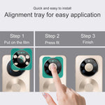 IMAK For Huawei Mate 80 Pro Max Tempered Glass Full Cover Camera Lens Protector with Self Positioning Frame (Black Version)