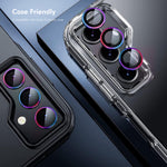 ENKAY HAT PRINCE För Samsung Galaxy A57 5G / A37 5G Kameralinsskydd Metallring Linsfilm