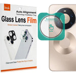IMAK For Huawei Mate 80 Pro Max Camera Lens Protector Tempered Glass Full Cover Lens Film with Self Positioning Frame