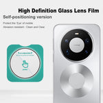 IMAK For Huawei Mate 80 Pro Max Camera Lens Protector Tempered Glass Full Cover Lens Film with Self Positioning Frame