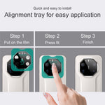 IMAK For Huawei Mate 80 RS Ultimate Tempered Glass Full Cover Camera Lens Protector with Self Positioning Frame (Black Version)