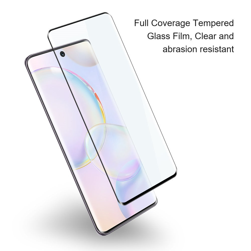 AMORUS For Honor Magic8 Pro 5G  Full Screen Protector 3D Curved Full Glue Tempered Glass Film