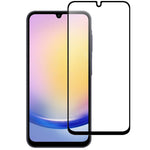Samsung Galaxy A37 5G AGC Härdat Glas med Svart Kant Heltäckande Skärmskydd