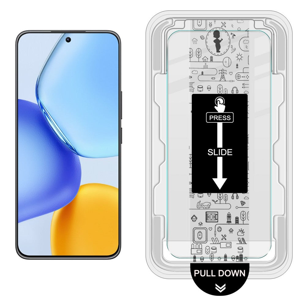 IMAK H Series For Honor X60 GT 5G Tempered Glass Screen Protector Easy Installation Film with Auto Dust-Remove Tool