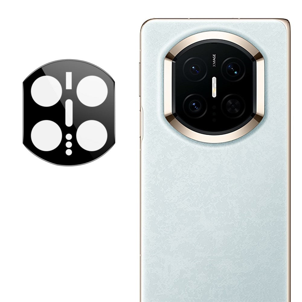 IMAK For Huawei Mate X7 Tempered Glass Full Cover Camera Lens Protector with Self Positioning Frame (Black Version)