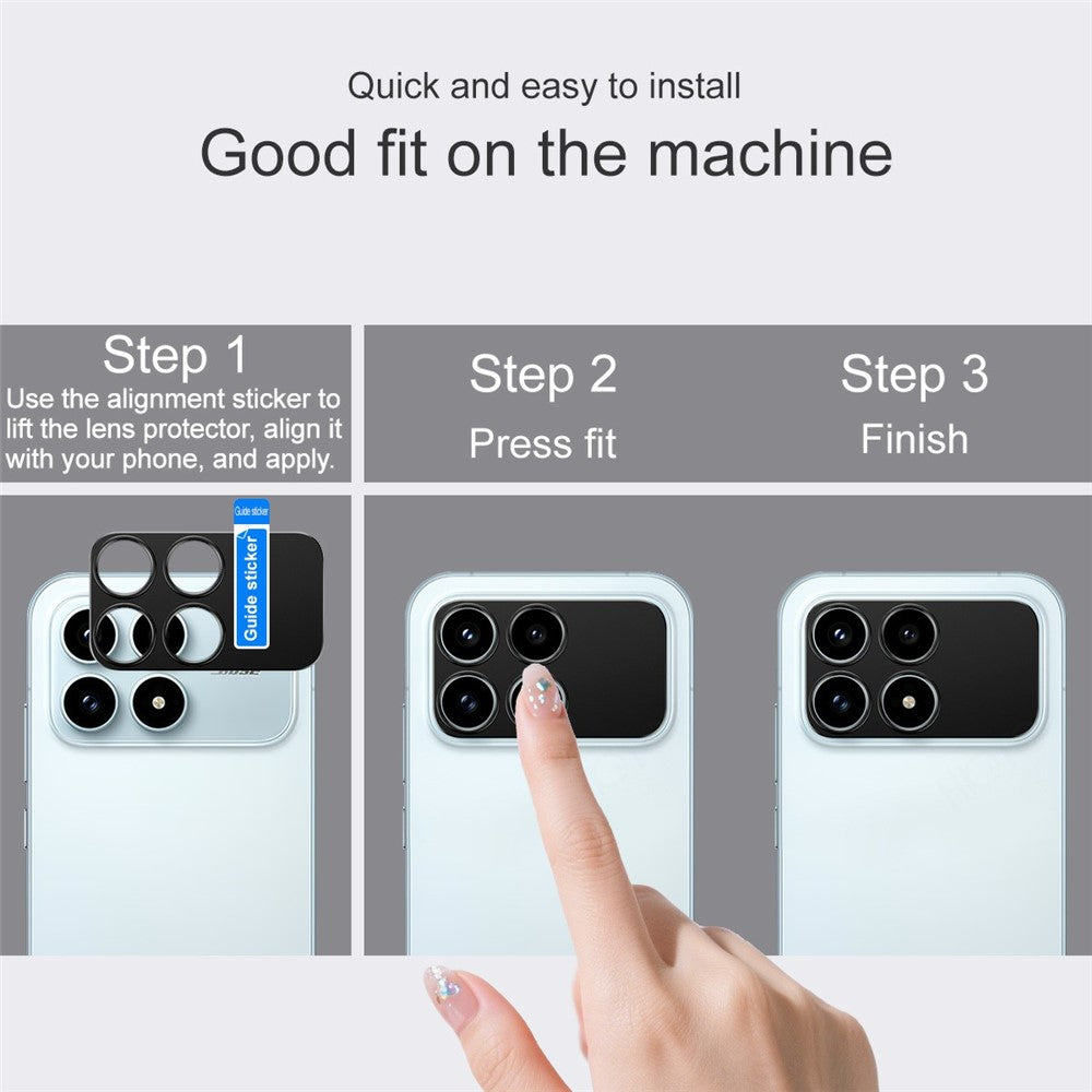 IMAK For Xiaomi Poco F8 Pro 5G / Redmi K90 5G Metal Camera Lens Protector Lens Protective Cover