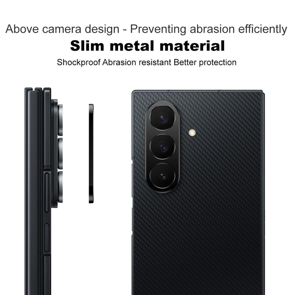 IMAK Til Samsung Galaxy Z TriFold 5G Kameraglasbeskytter i Metal Beskyttelsescover til Objektiv
