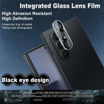 IMAK til Samsung Galaxy Z TriFold 5G Hærdet Glas Kameraglasbeskytter Akryl Linsebeskyttelse (Sort Cirkeldesign)