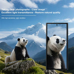 IMAK til Samsung Galaxy Z TriFold 5G Hærdet Glas Kameraglasbeskytter Akryl Linsebeskyttelse (Sort Cirkeldesign)