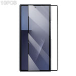RURIHAI 10Pcs For Samsung Galaxy Z TriFold 5G High Aluminium-Silicon Glass Film Full Glue 0.26mm 2.5D Full Screen Protector