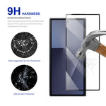 RURIHAI 10Pcs For Samsung Galaxy Z TriFold 5G High Aluminium-Silicon Glass Film Full Glue 0.26mm 2.5D Full Screen Protector