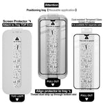 IMAK For iPhone 12 Pro Max Tempered Glass Full Screen Protector Full Glue Film with Dust-free Installation Tool