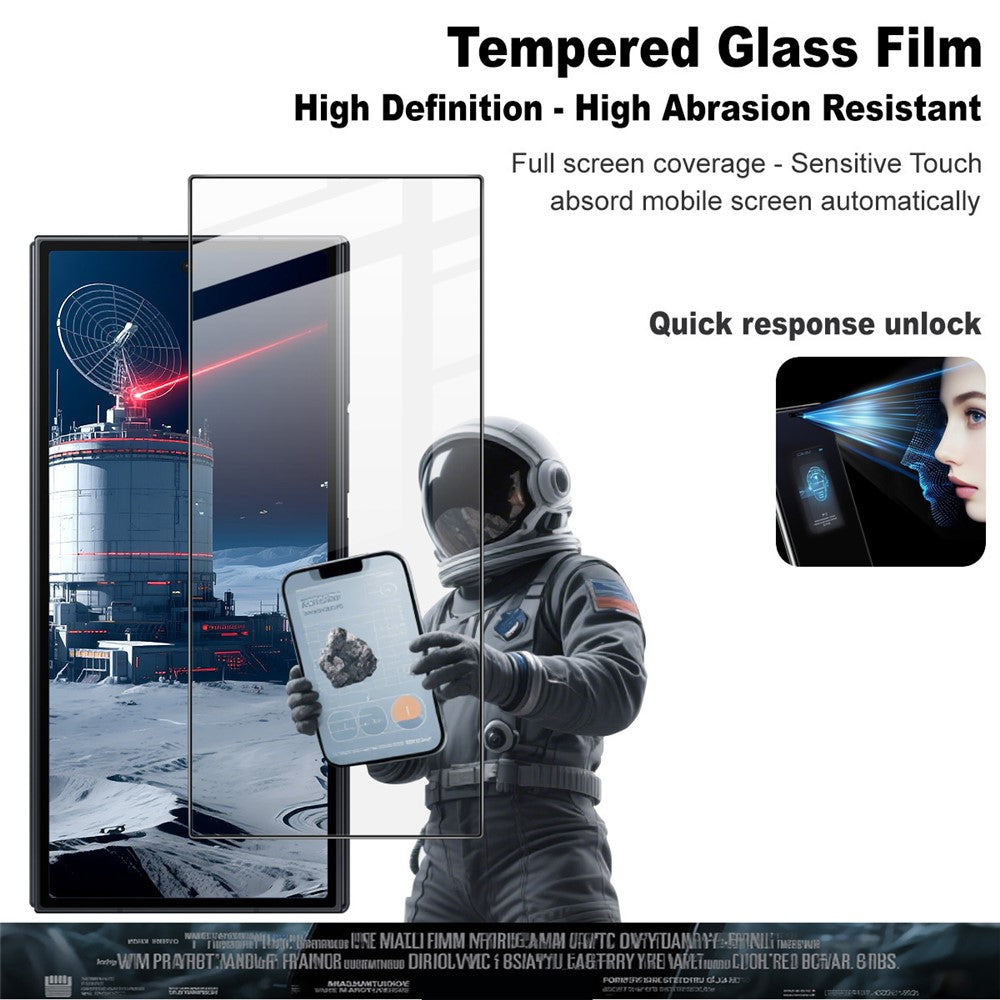 IMAK Pro+ Serie til Samsung Galaxy Z TriFold 5G Hærdet Glas Fuld Skærmbeskytter Følsom Touch-film