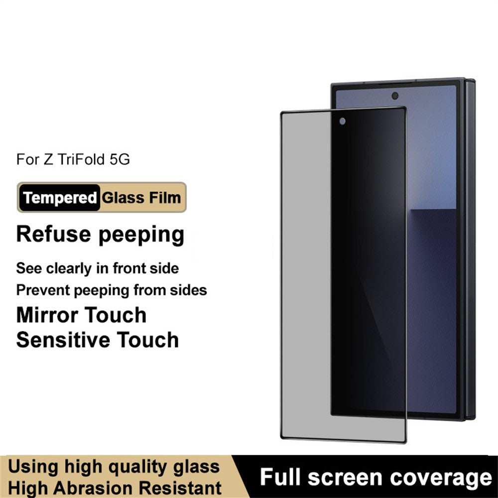 IMAK For Samsung Galaxy Z TriFold 5G Anti Peep Tempered Glass Screen Protector Full Coverage