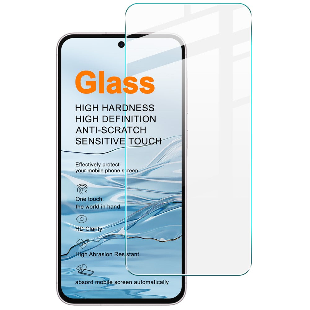 IMAK H-serien för Samsung Galaxy M47 5G / A27 5G härdat glasskärmskydd splittersäkert skydd (ej fullständigt skydd)