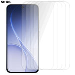 5Pcs For Oppo Reno15 FS 5G Front Screen Protector 0.3mm 2.5D Tempered Glass Film, Not Full Covering