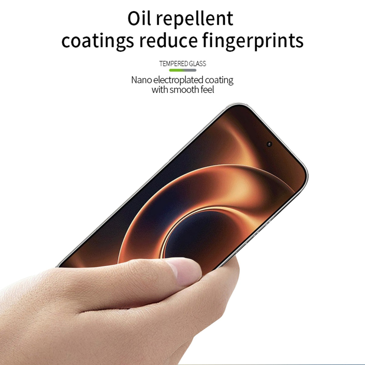 PINWUYO til Xiaomi 17 Ultra 5G, hærdet glasfilm i JK Series-2 9H, fulddækkende skærmbeskyttelse