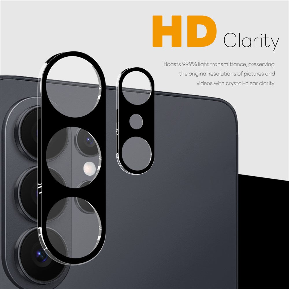 NORTHJO For Samsung Galaxy S26 Ultra Camera Lens Protector Silk Printing 3D Clear Full Screen Tempered Glass Lens Film