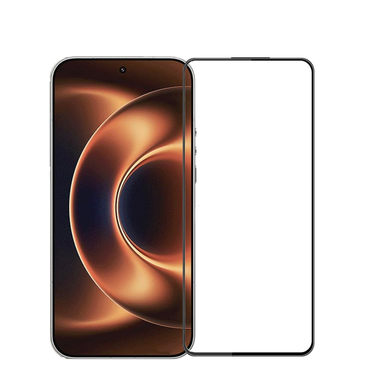 MOFI För Xiaomi 17 Ultra 5G Skärmskydd 9H 3D Böjd Helhäftande Heltäckande Härdat Glas Film
