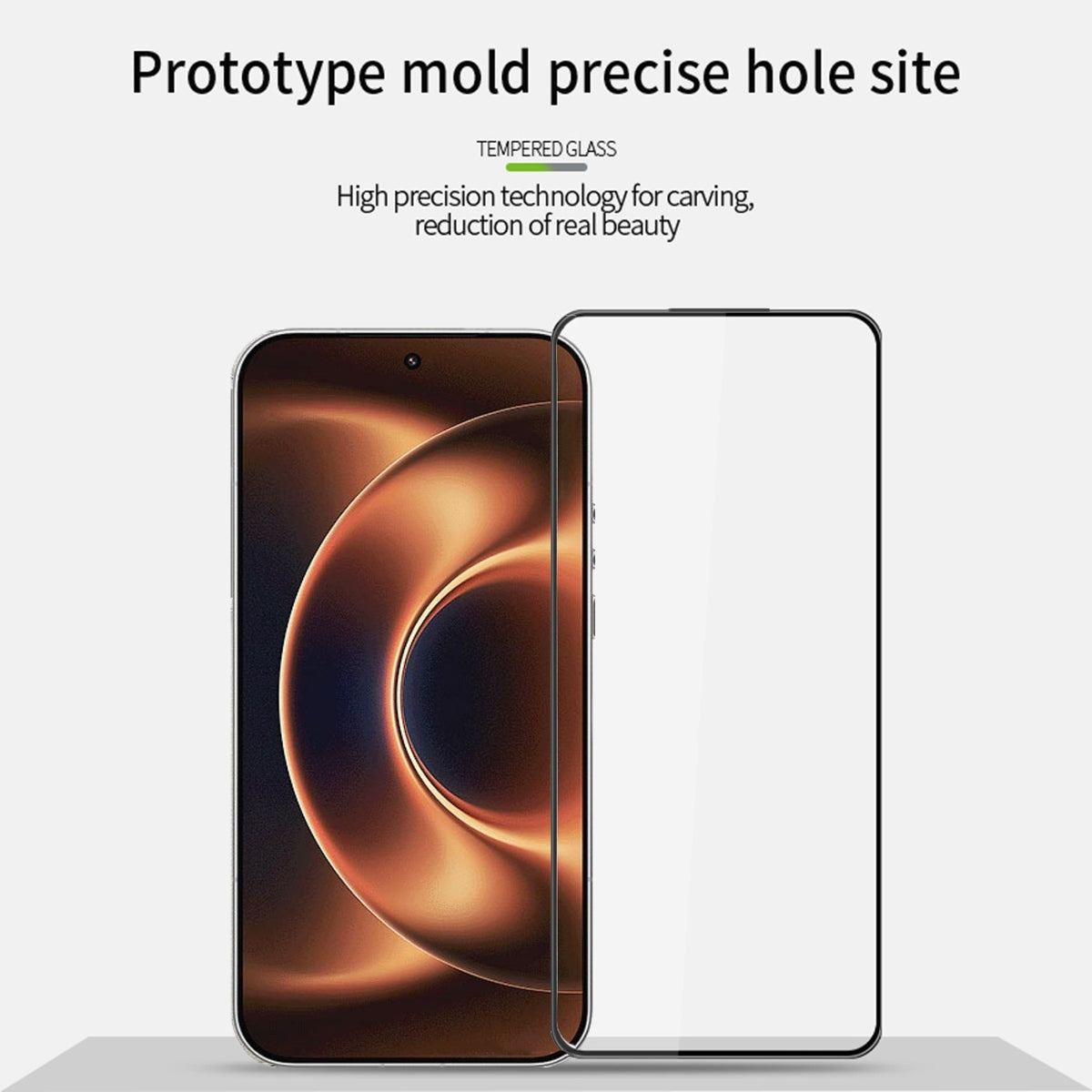 MOFI För Xiaomi 17 Ultra 5G Skärmskydd 9H 3D Böjd Helhäftande Heltäckande Härdat Glas Film