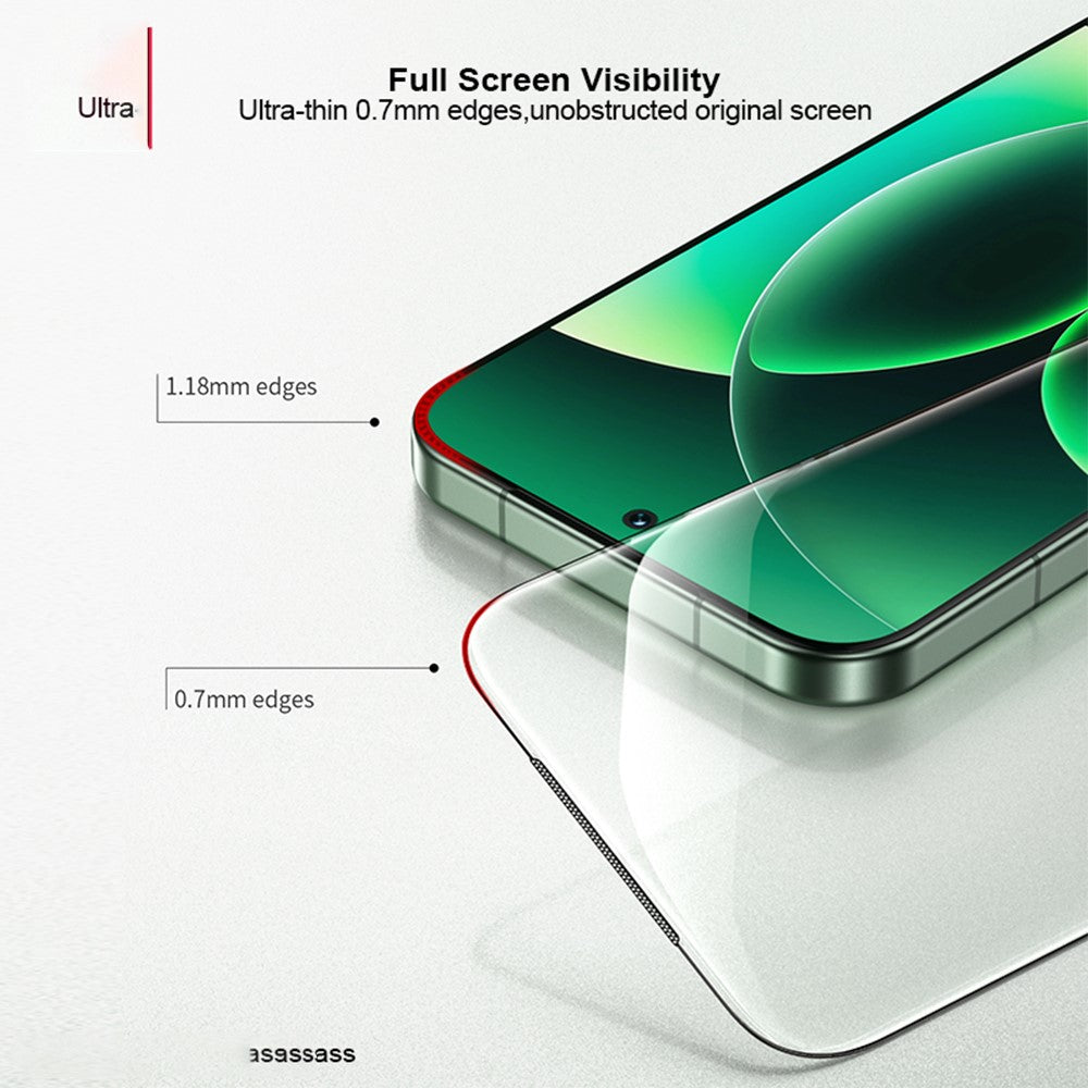 XUNDD XDTG-004 For Xiaomi 17 Ultra 5G / 17 Pro Max Full Screen Protector Full Glue 0.25MM 2.5D HD High Aluminium-Silicon Glass Film (Fingerprint Unlock)