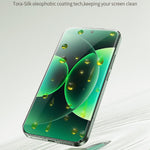 XUNDD XDTG-004 För Xiaomi 17 Ultra 5G / 17 Pro Max Helskärmsskydd Helklistrad 0,25 mm 2,5D HD Hög Aluminium-Silicon Glasfilm (Fingeravtryckslåsning)