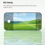 XUNDD XDTG-004 För Xiaomi 17 Ultra 5G / 17 Pro Max Helskärmsskydd Helklistrad 0,25 mm 2,5D HD Hög Aluminium-Silicon Glasfilm (Fingeravtryckslåsning)