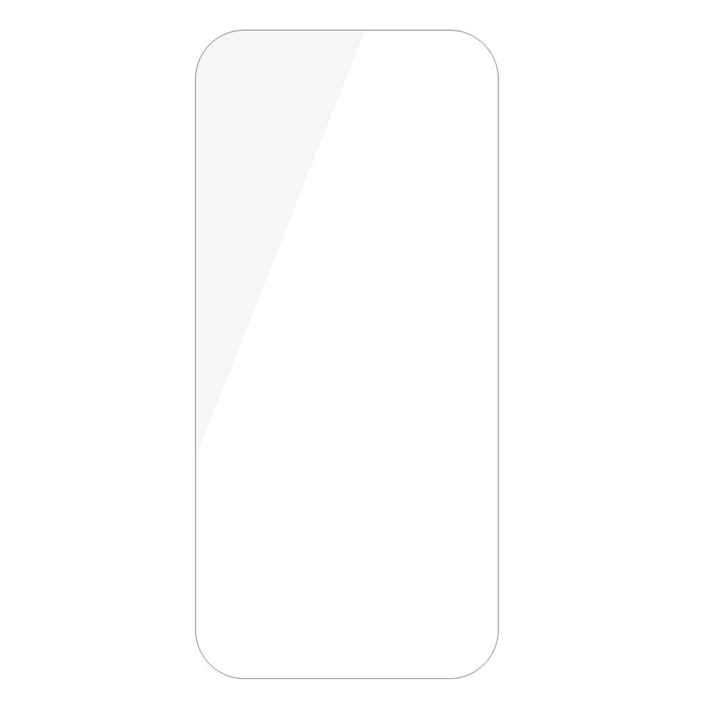 AMORUS aluminium-silikone-skærmfilm til Oppo Reno15 F 5G, ridsefast, med 2.5D-buet kant og skærmbeskyttelse, IKKE fuld dækning