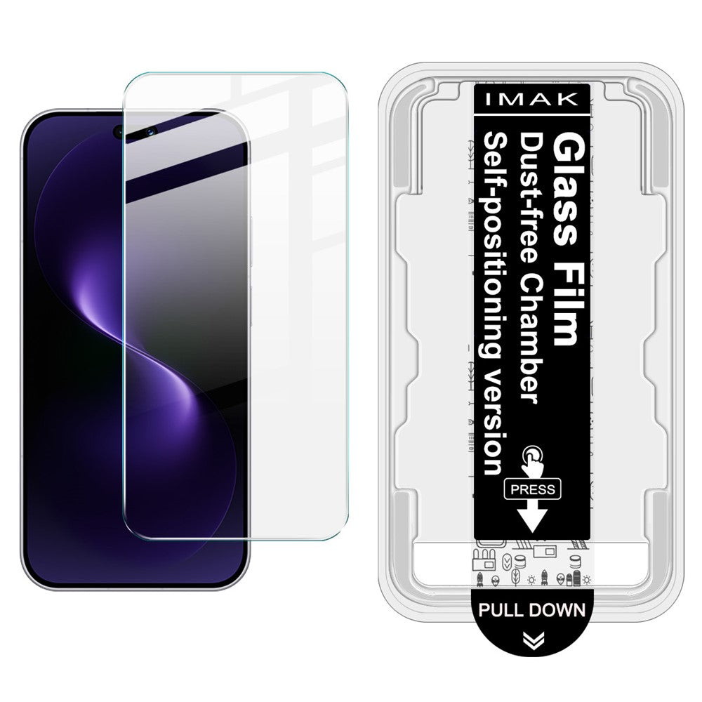 IMAK H-serien för Huawei nova 15 Ultra 5G / 15 Pro 5G härdat glas skärmskyddsfilm med dammfritt installationsverktyg