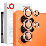 NORTHJO For Samsung Galaxy S26 Ultra Camera Lens Protector Rhinestone Ring Tempered Glass Lens Film (Complete Coverage)