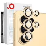 NORTHJO For Samsung Galaxy S26 Ultra Camera Lens Protector Rhinestone Ring Tempered Glass Lens Film (Complete Coverage)