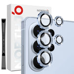 NORTHJO For Samsung Galaxy S26 Ultra Camera Lens Protector Rhinestone Ring Tempered Glass Lens Film (Complete Coverage)