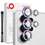 NORTHJO For Samsung Galaxy S26 Ultra Camera Lens Protector Rhinestone Ring Tempered Glass Lens Film (Complete Coverage)