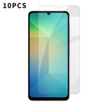 Samsung Galaxy A06 5G 10 st HD Skärmskydd Hög Aluminium-Silikon Anti-Fingeravtryck Härdat Glas Film (Ej Heltäckande)