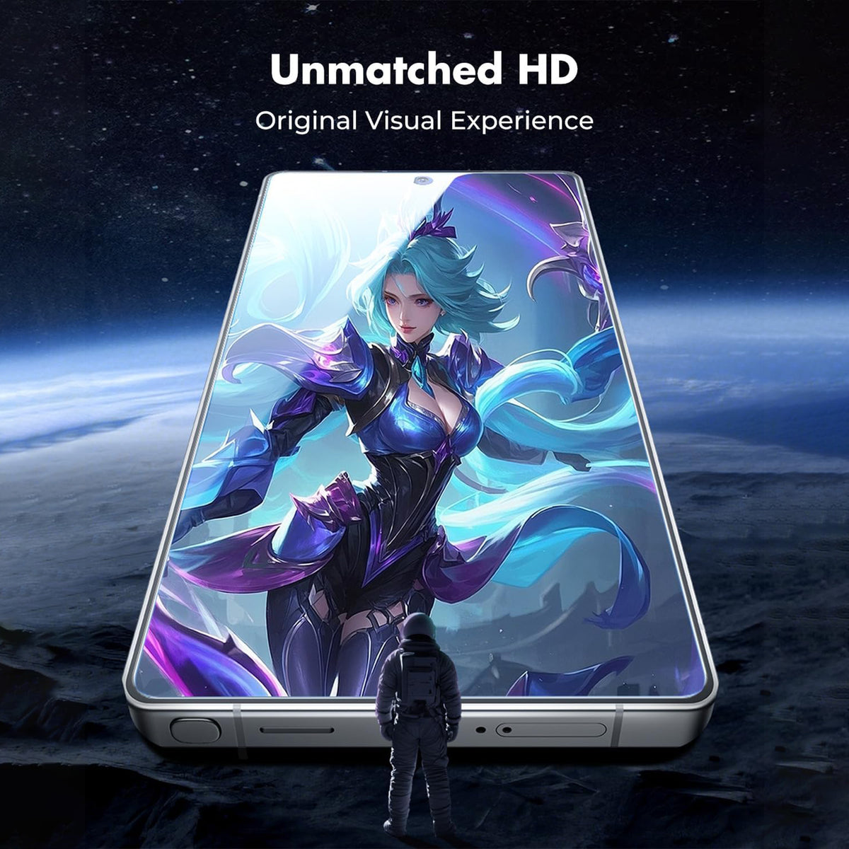 Samsung Galaxy A06 5G 10 st HD Skärmskydd Hög Aluminium-Silikon Anti-Fingeravtryck Härdat Glas Film (Ej Heltäckande)