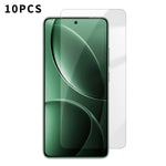 10 stk. HD-skærmbeskyttelse til Xiaomi Redmi K80 5G, hærdet glasfilm i aluminium-silicium med anti-fingeraftryk (ikke fulddækkende)