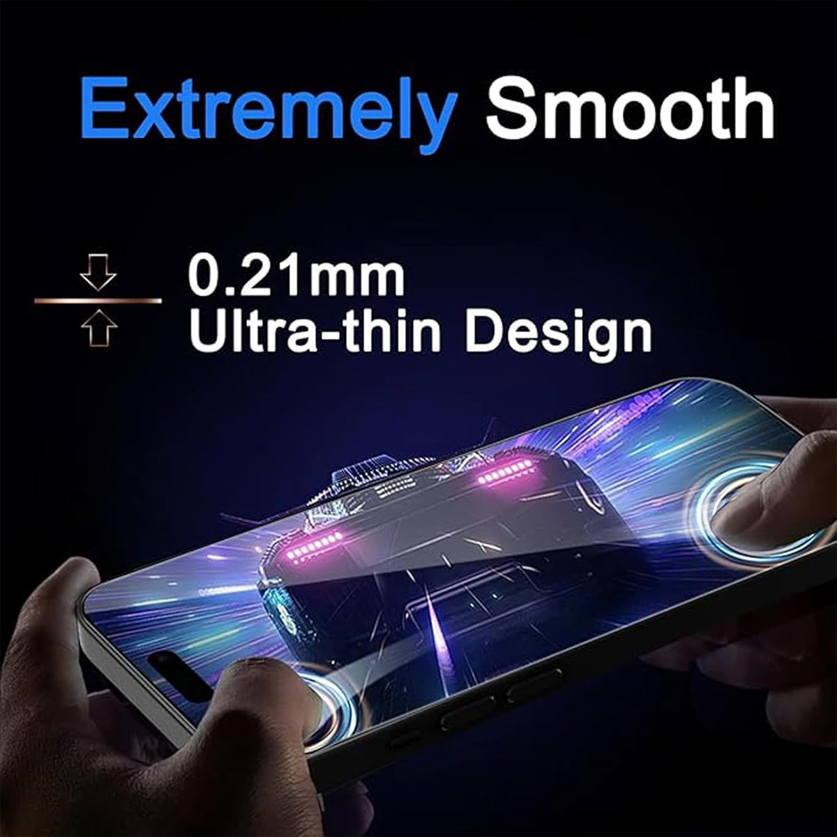 10 stk. HD-skærmbeskyttelse til Xiaomi Redmi K80 5G, hærdet glasfilm i aluminium-silicium med anti-fingeraftryk (ikke fulddækkende)