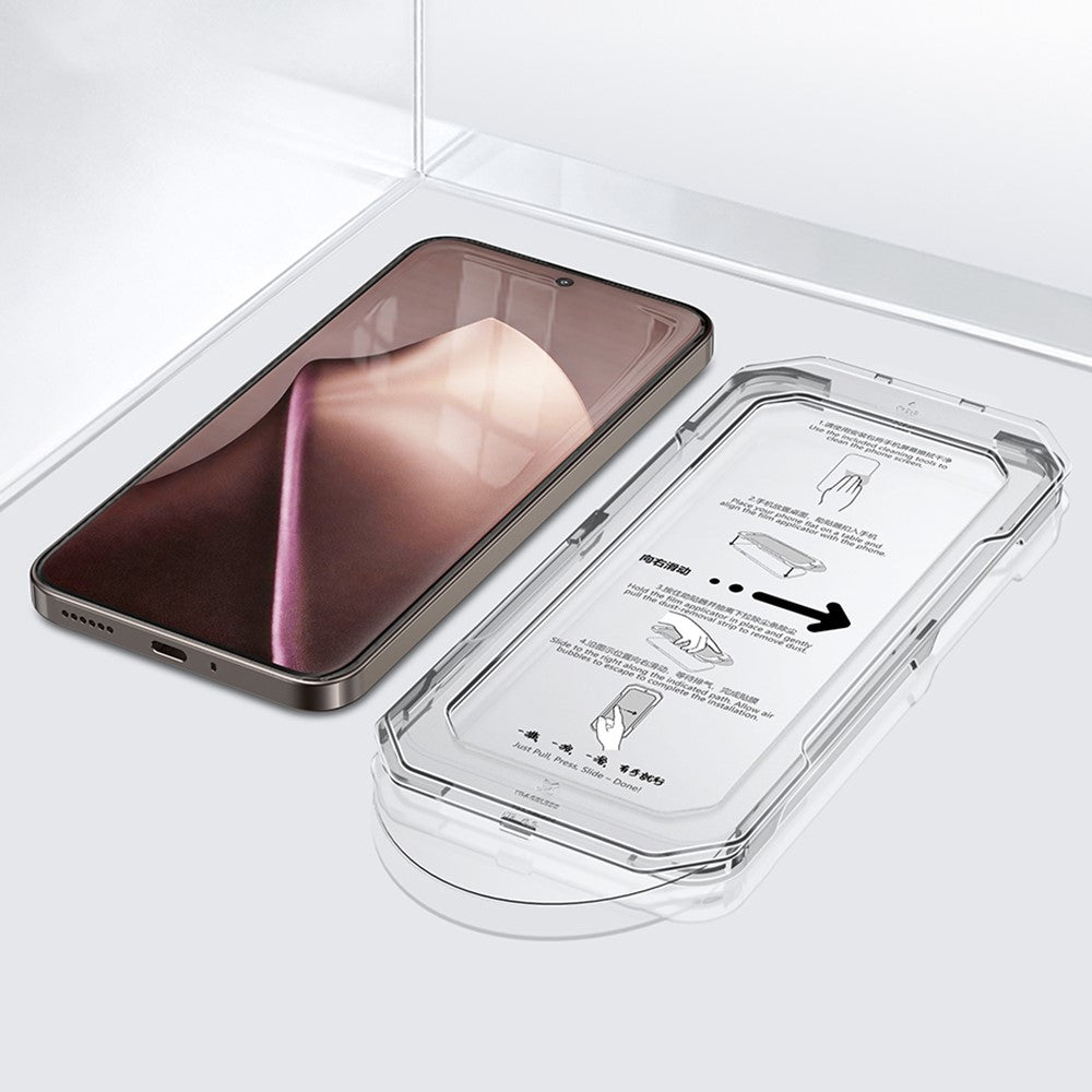 XUNDD XDTG-004 Full Screen Protector For Honor 500 5G  /  500 Pro 5G Full Glue 0.33MM 2.5D HD High Aluminium Silicon Glass Film with Dust Removal Tool