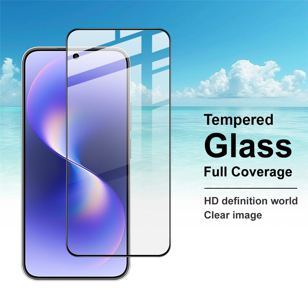IMAK Pro+-serien för Huawei Nova 15 5G härdat glas helskärmsskydd känslig pekfilm