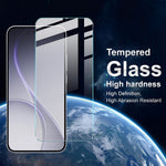 IMAK H-serien för Oppo Reno15 F 5G skärmskydd härdat glasfilm (ej heltäckande) (fingeravtryckslåsning)