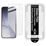 IMAK for Oppo Reno15 5G (Global) / Reno15c 5G (China) Tempered Glass Screen Protector with Dust-free Installation Tool (Fingerprint Unlock) (Not Complete Coverage)
