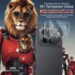 IMAK For Honor Win 5G Hærdet Glas Fuld Dækning Kamerabeskytter + Akryl Linsehætte
