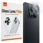 IMAK For Xiaomi Redmi Note 15 Pro 4G (Global) Tempered Glass Full Cover Camera Lens Protector + Acrylic Lens Cap
