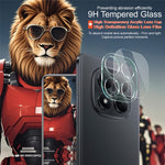 IMAK For Xiaomi Redmi Note 15 Pro 4G (Global) Tempered Glass Full Cover Camera Lens Protector + Acrylic Lens Cap