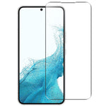 Til Samsung Galaxy A54 5G Anti-ridse Hærdet Glasfilm 2.5D Buet Kant HD Klar Anti-eksplosion Skærmbeskytter