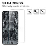 Til Samsung Galaxy A54 5G Anti-ridse Hærdet Glasfilm 2.5D Buet Kant HD Klar Anti-eksplosion Skærmbeskytter